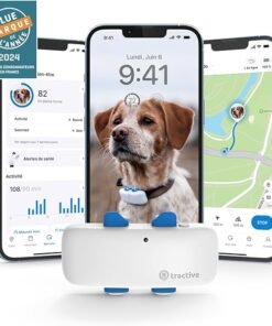 Tractive – Collier GPS pour chien - Numéro 1 sur le marché